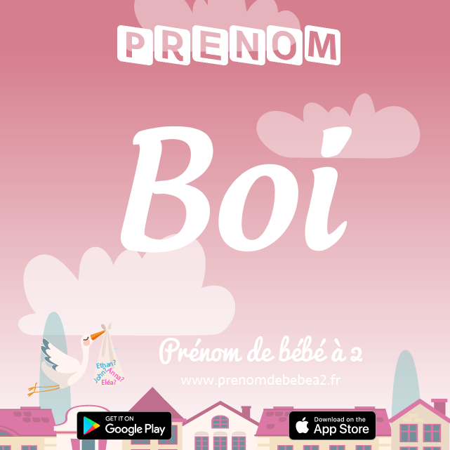 Prénom Boi : Signification, origine, popularité