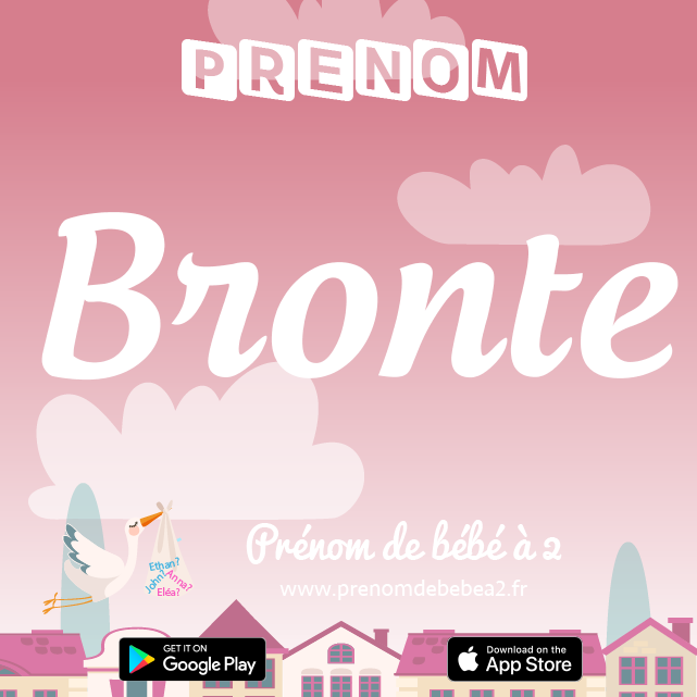 Prénom Bronte : Signification, origine, popularité