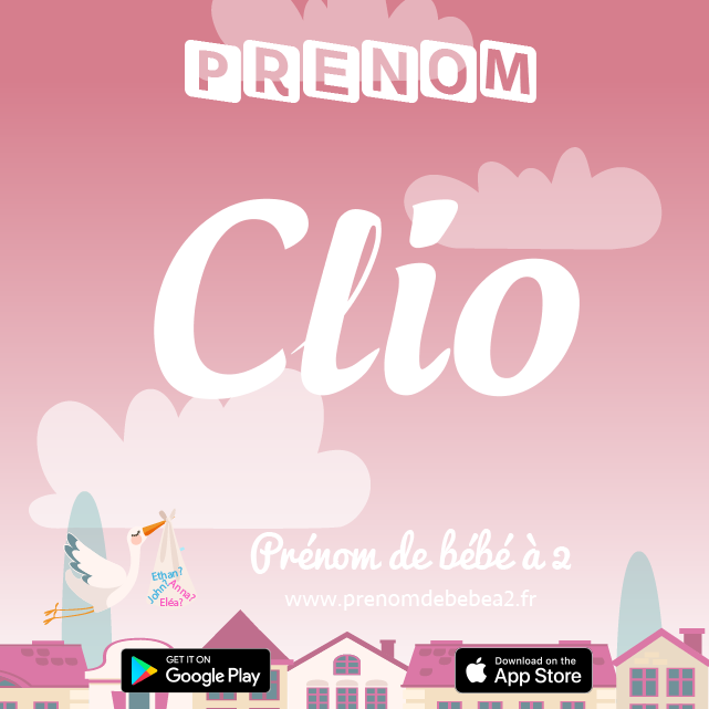 Prénom Clio : Signification, origine, popularité