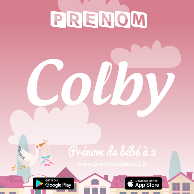 Prénom Colby : Signification, origine, popularité