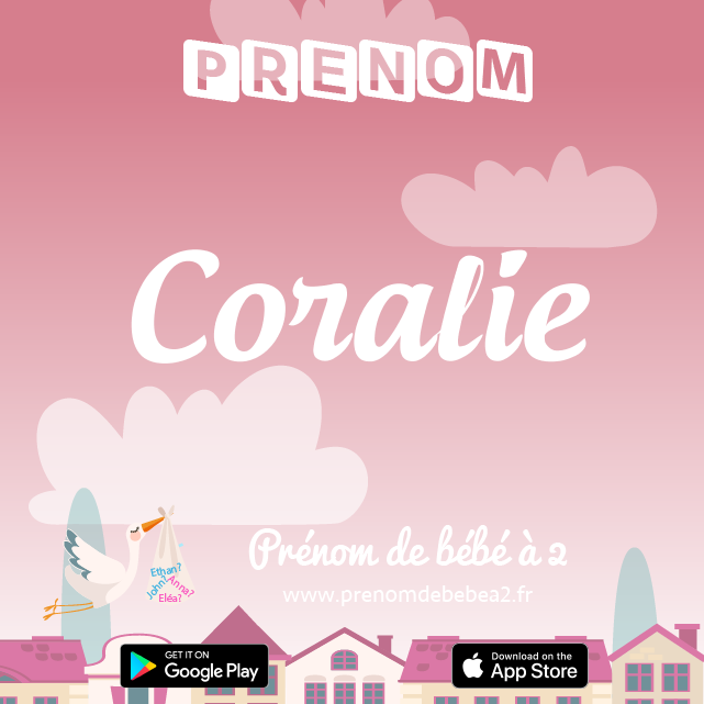 Prénom Coralie : Signification, origine, popularité