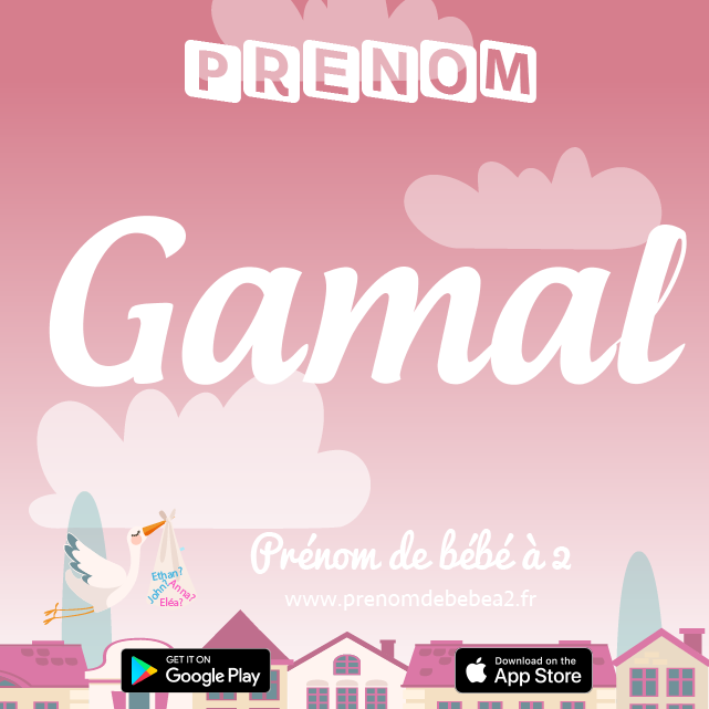 Prénom Gamal : Signification, origine, popularité
