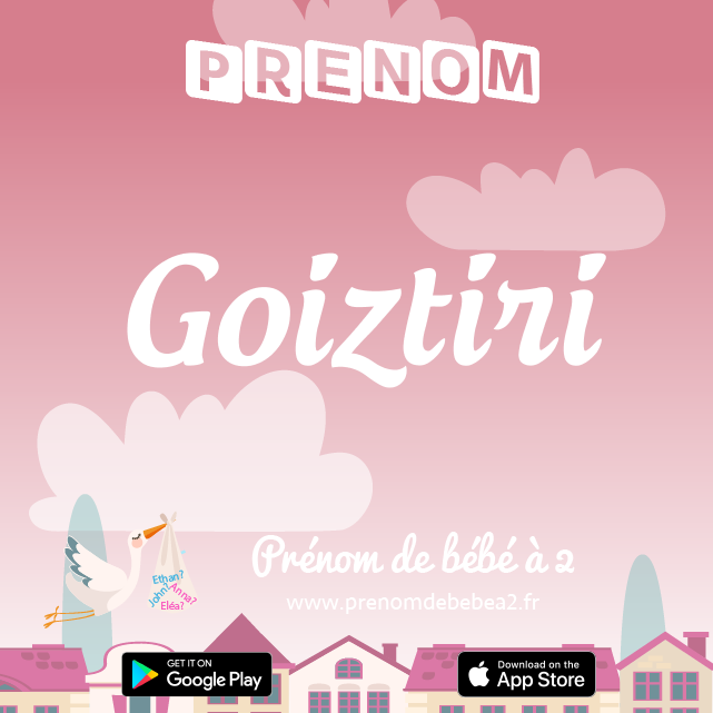 Prénom Goiztiri : Signification, origine, popularité