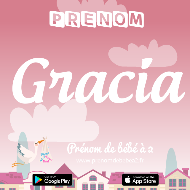 Prénom Gracia : Signification, origine, popularité