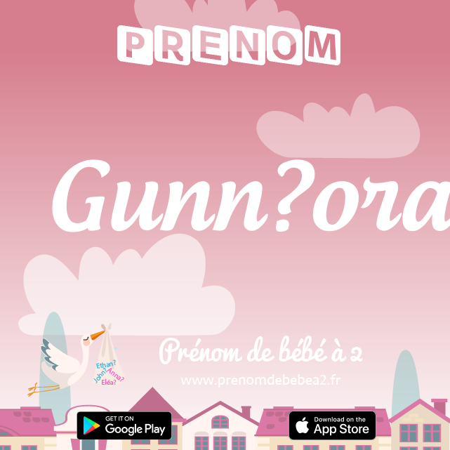Prénom Gunnþora : Signification, origine, popularité