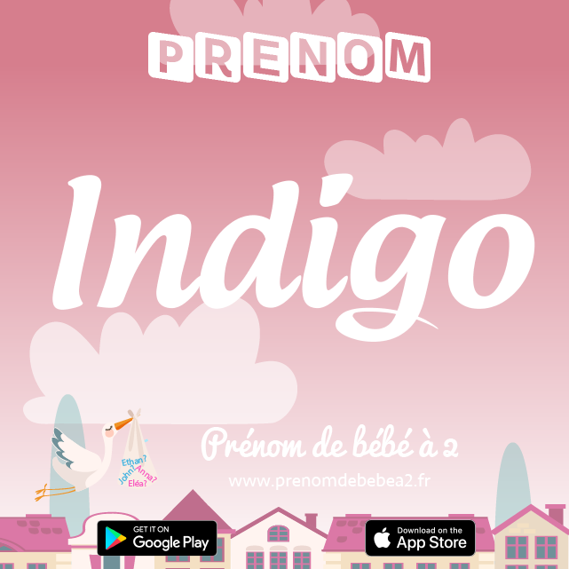 Prénom Indigo : Signification, origine, popularité
