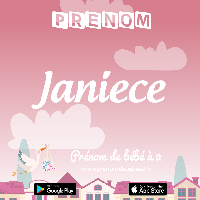 Prénom Janiece : Signification, origine, popularité