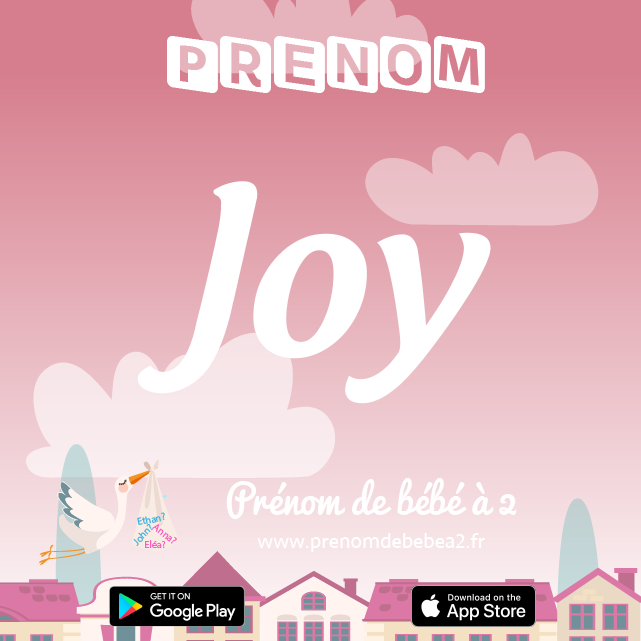 Prénom Joy : Signification, origine, popularité