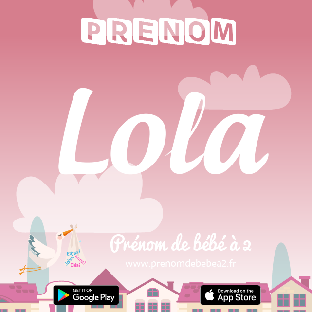 Prénom Lola : Signification, origine, popularité