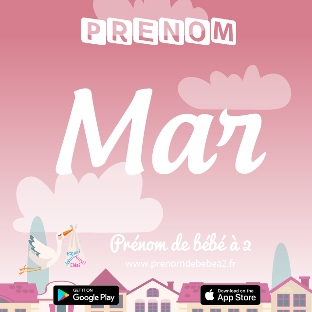 Prénom Mar : Signification, origine, popularité