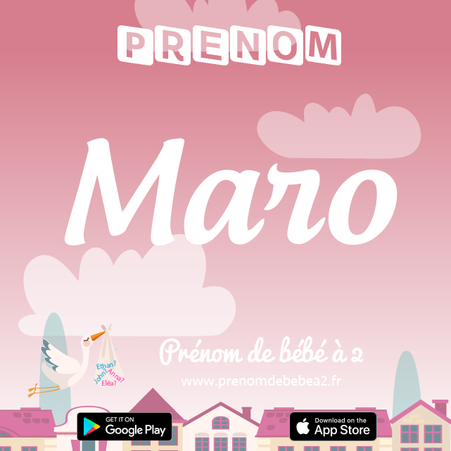 Prénom Maro : Signification, origine, popularité