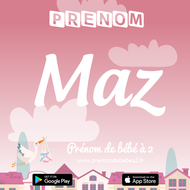 Prénom Maz : Signification, origine, popularité