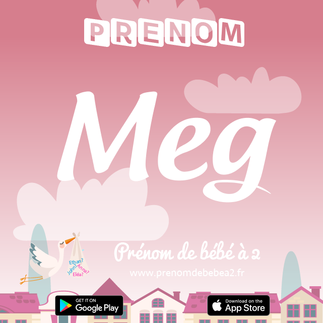 Prénom Meg : Signification, origine, popularité