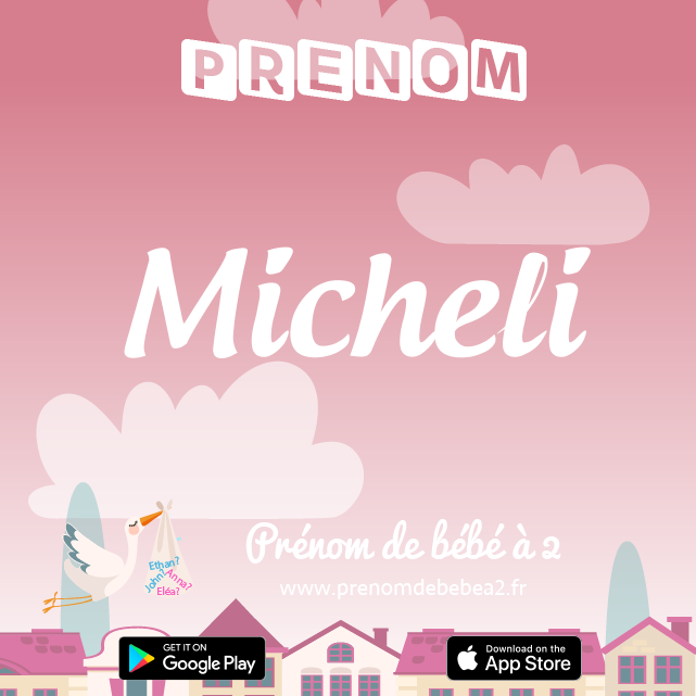 Prénom Micheli : Signification, origine, popularité