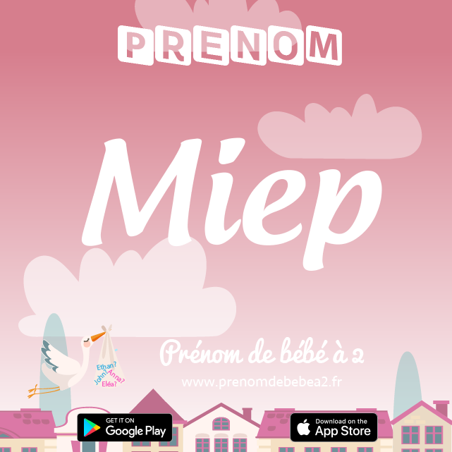 Prénom Miep : Signification, origine, popularité