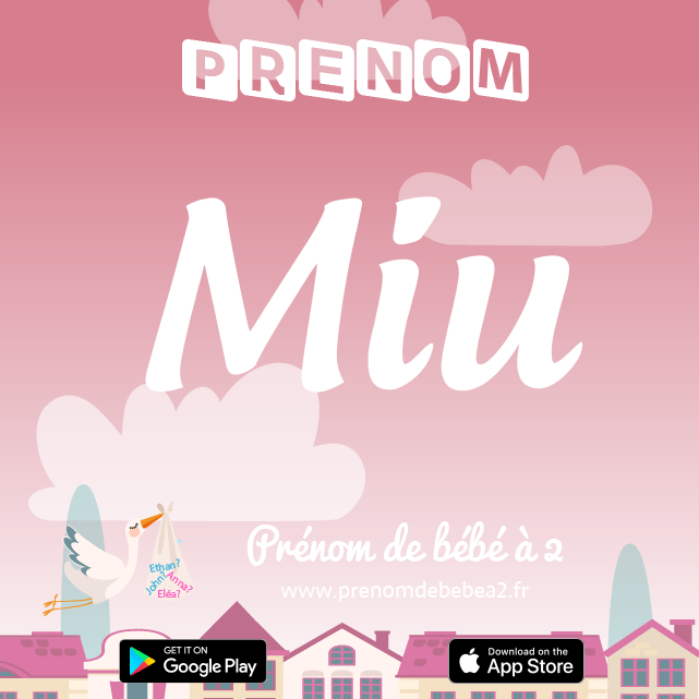 Prénom Miu : Signification, origine, popularité