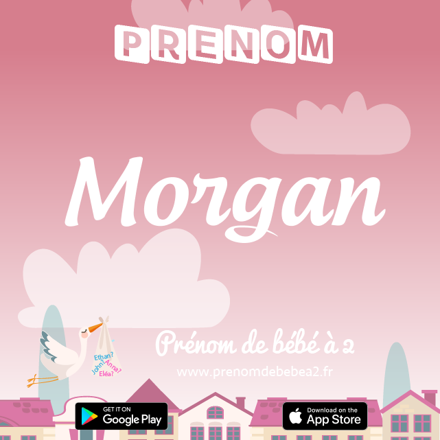 Prénom Morgan : Signification, origine, popularité