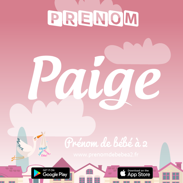 Prénom Paige : Signification, origine, popularité