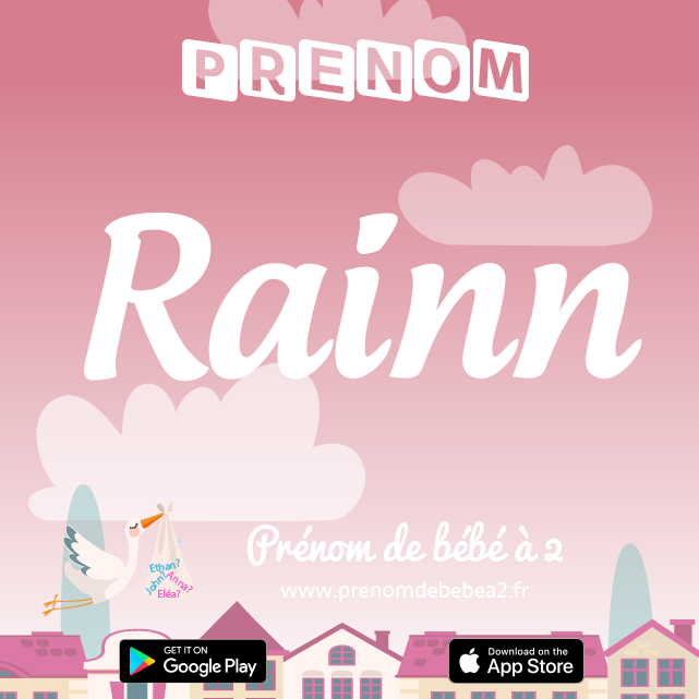 Prénom Rainn : Signification, origine, popularité