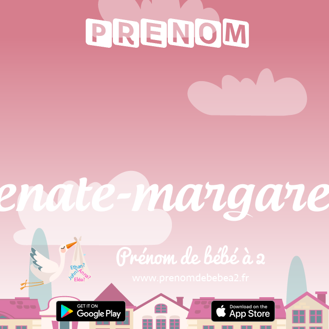 Prénom Renate-margarete : Signification, origine, popularité
