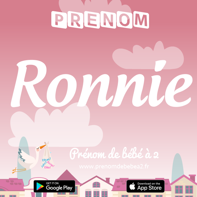 Prénom Ronnie : Signification, origine, popularité