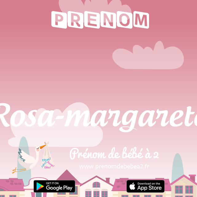 Prénom Rosa-margarete : Signification, origine, popularité