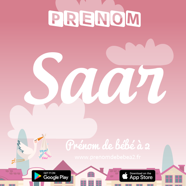 Prénom Saar : Signification, origine, popularité