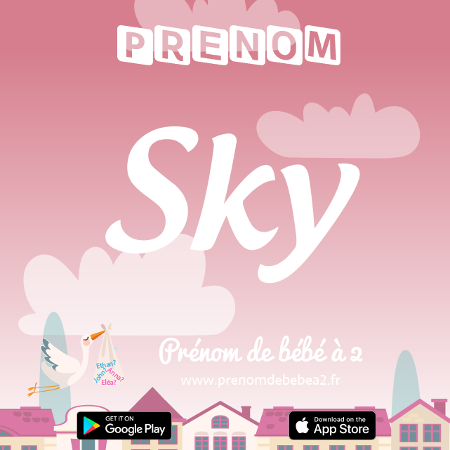 Prénom Sky : Signification, origine, popularité