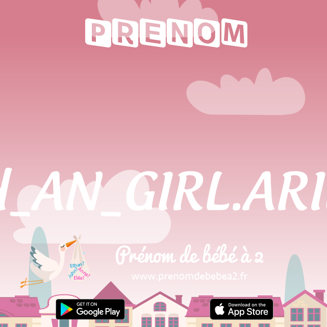 Prénom TH_AN_GIRL.ARIEL : Signification, origine, popularité
