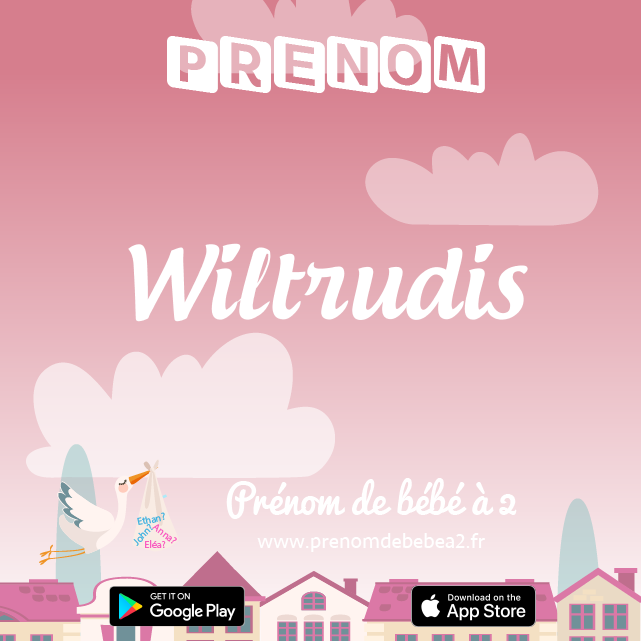 Prénom Wiltrudis : Signification, origine, popularité