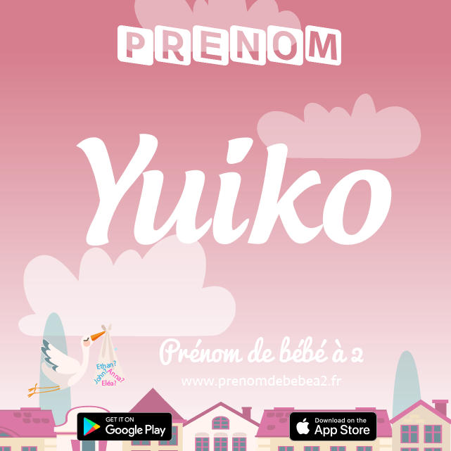 Prénom Yuiko : Signification, origine, popularité