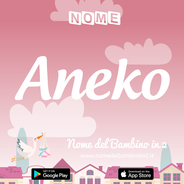 Nome Aneko : significato, origine, popolarità