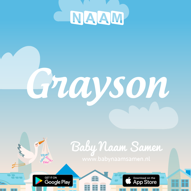 Name Grayson : Betekenis, Oorsprong, Populariteit