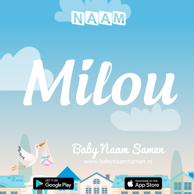 Name Milou : Betekenis, Oorsprong, Populariteit